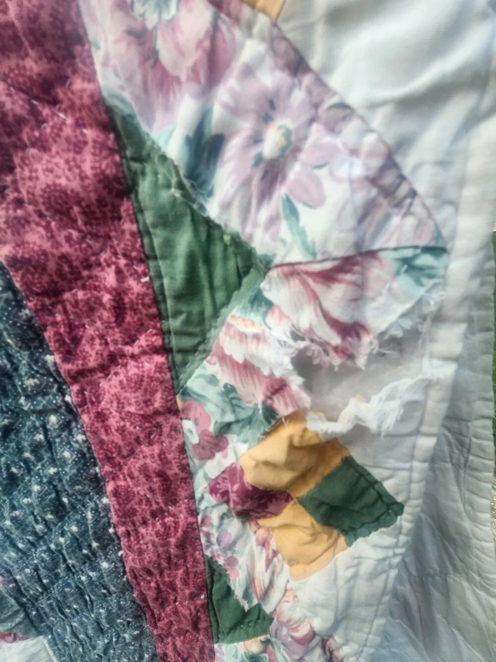 Vintage quilt size 96